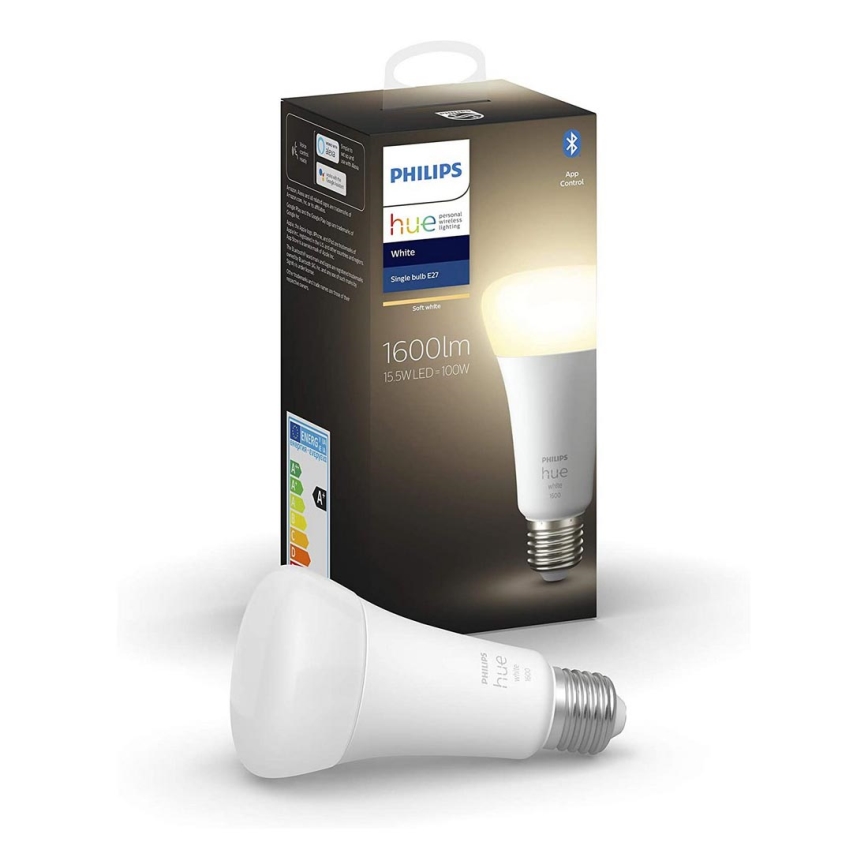 LED Крушка Philips Hue WHITE E67 E27/15,5W/230V 2700K