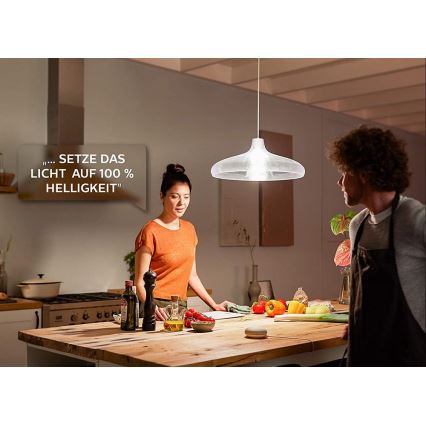 LED Крушка Philips Hue WHITE E67 E27/15,5W/230V 2700K