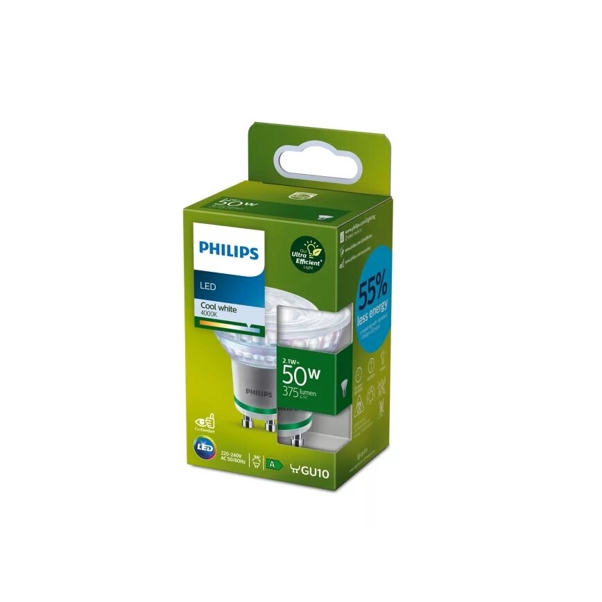 LED Крушка Philips PAR16 GU10/2,1W/230V 4000K