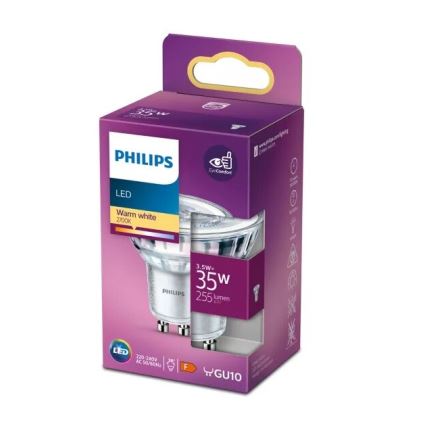 LED Крушка Philips PAR16 GU10/3,5W/230V 2700K
