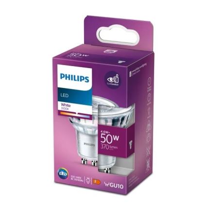 LED Крушка Philips PAR16 GU10/4,6W/230V 3000K