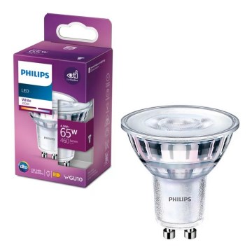 LED Крушка Philips PAR16 GU10/4,9W/230V 3000K