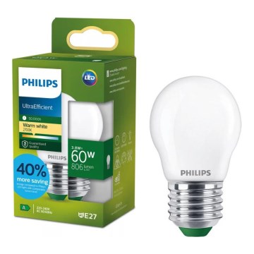 LED крушка Philips ULTRAEFFICIENT P45 E27/3,8W/230V 2700K