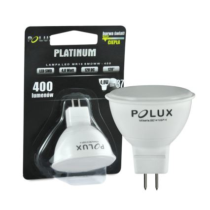 LED крушка PLATINUM GU5,3/MR16/4,9W/12V 3000K