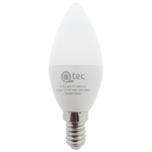 LED Крушка Qtec C35 E14/5W/230V 2700K