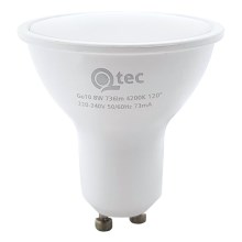LED Крушка Qtec GU10/8W/230V 4200K