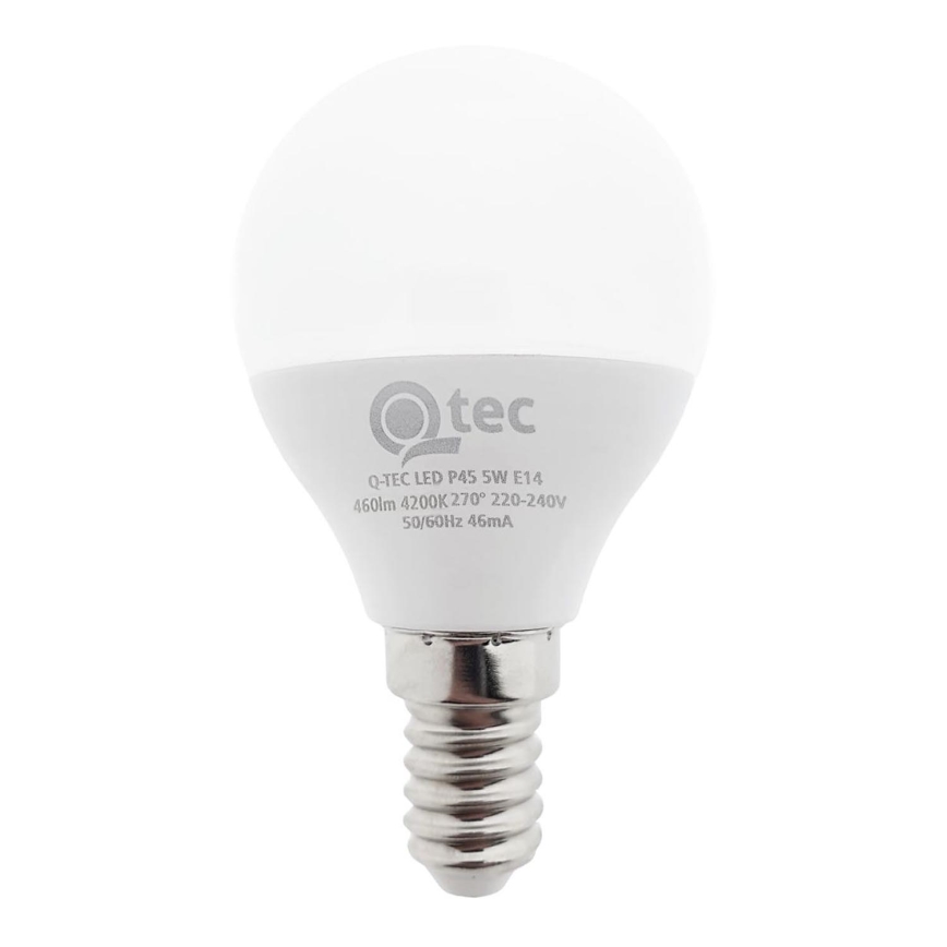 LED Крушка Qtec P45 E14/5W/230V 4200K