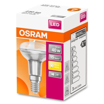 LED Крушка R50 E14/2,6W/230V 2700K - Osram
