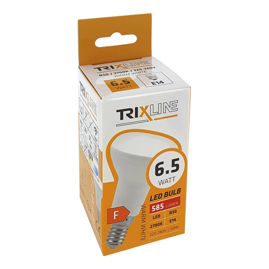 LED Крушка R50 E14/6,5W/230V 2700K