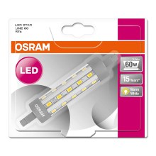 LED Крушка R7s/6.5W/230V 2700K дължина 118мм - Osram