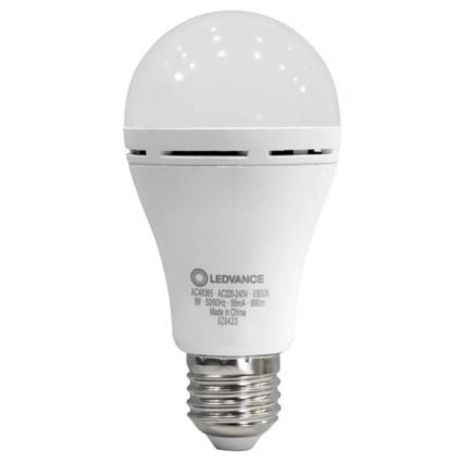 LED Крушка RECHARGEABLE A60 E27/8W/230V 6500K - Ledvance