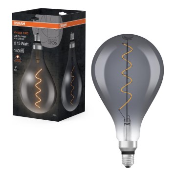 LED крушка ретро филаментна E27/4W/230V 1800K - Osram