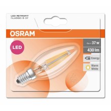 LED Крушка RETROFIT E14/4W/230V 2700K - Osram
