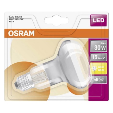 LED Крушка RETROFIT E27/4W/230V 2700K - Osram