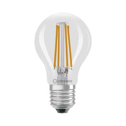 LED крушка със сензор за здрач CLASSIC FILAMENT A60 E27/7,3W/230V 2700K - Osram