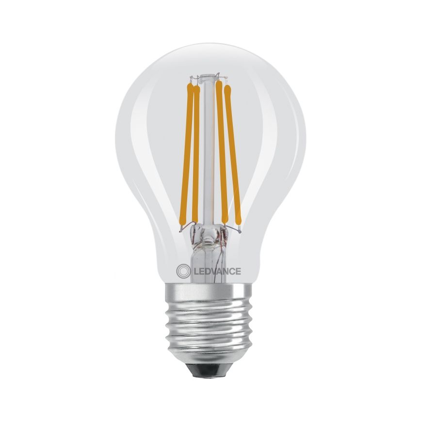 LED крушка със сензор за здрач CLASSIC FILAMENT A60 E27/7,3W/230V 2700K - Osram