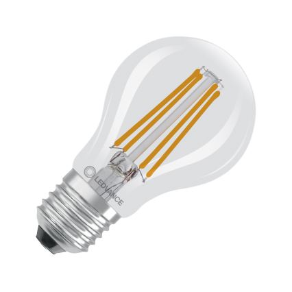 LED крушка със сензор за здрач CLASSIC FILAMENT A60 E27/7,3W/230V 2700K - Osram