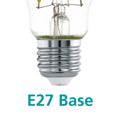 LED Крушка с огледален сферичен връх A60 E27/7W/230V 2700K - Eglo 11834