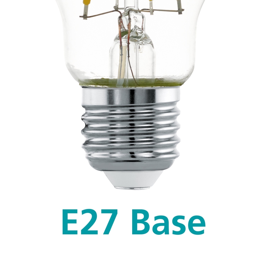 LED Крушка с огледален сферичен връх A60 E27/7W/230V 2700K - Eglo 11834