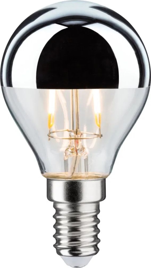 LED Крушка с огледален сферичен връх CROWN E14/2,6W/230V 2700K - Paulmann 28663