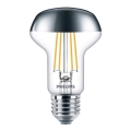 LED Крушка с огледален сферичен връх Philips DECO E27/4W/230V 2700K