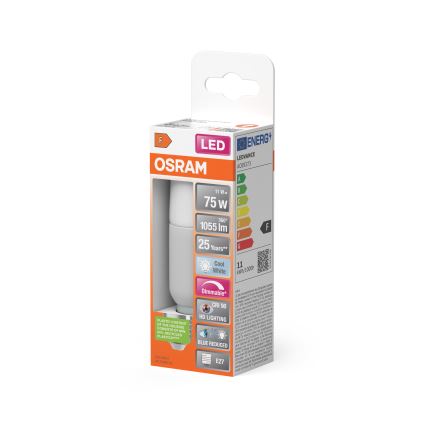 LED крушка с възможност за димиране STICK E27/11W/230V 4000K CRI 90 - Osram