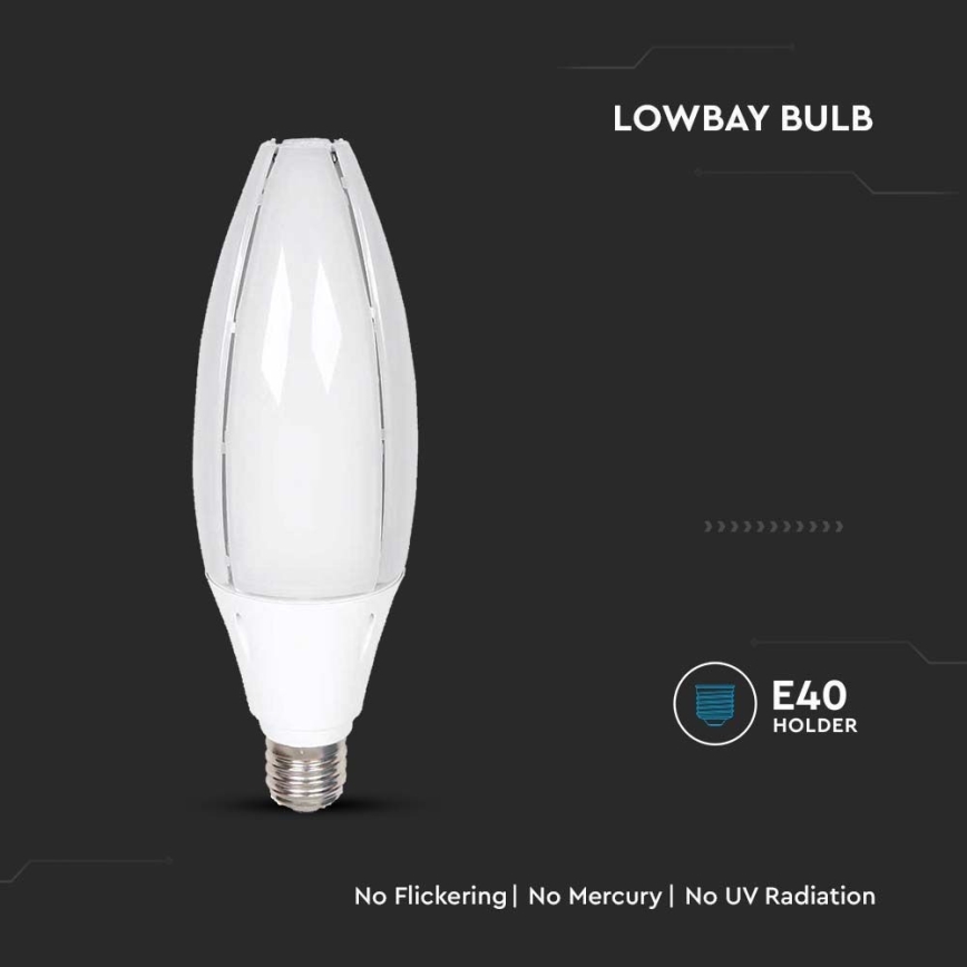 LED Крушка SAMSUNG CHIP E40/60W/230V 4000K