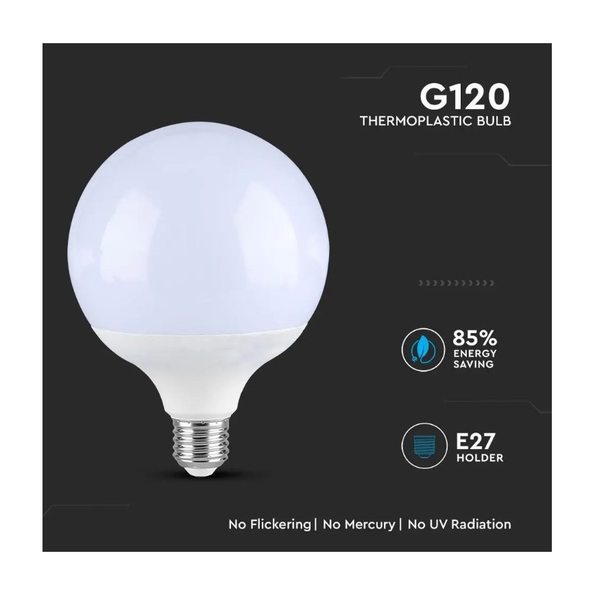 LED Крушка SAMSUNG CHIP G120 E27/18W/230V 6400K