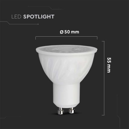 LED Крушка SAMSUNG CHIP GU10/6W/230V 3000K