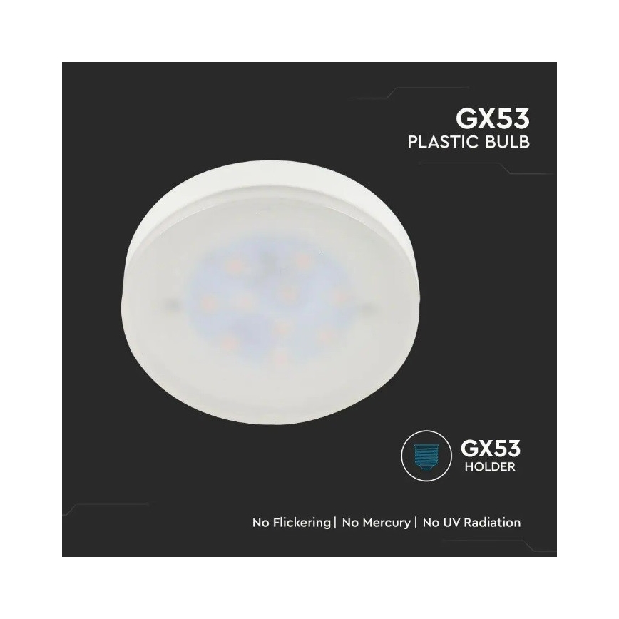 LED Крушка SAMSUNG CHIP GX53/6,4W/230V 6500K