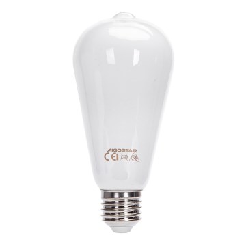 LED крушка ST64 E27/10W/230V 6500K - Aigostar