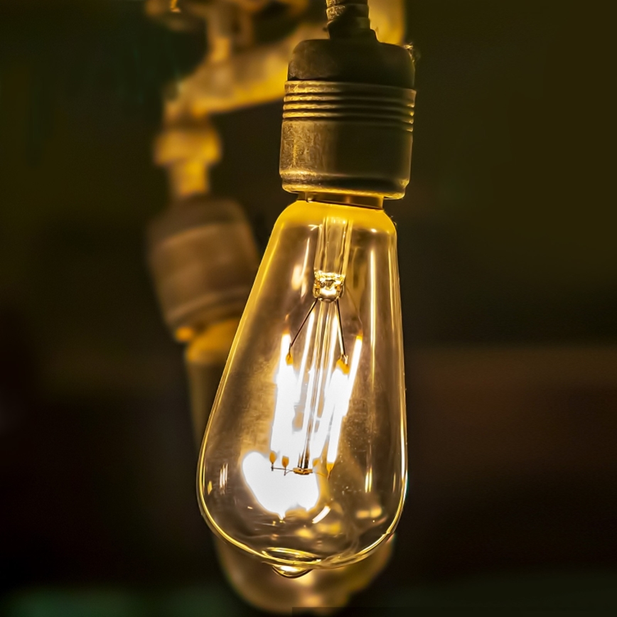 LED Крушка ST64 E27/4W/230V 2200K - Aigostar