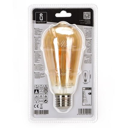 LED Крушка ST64 E27/4W/230V 2200K - Aigostar