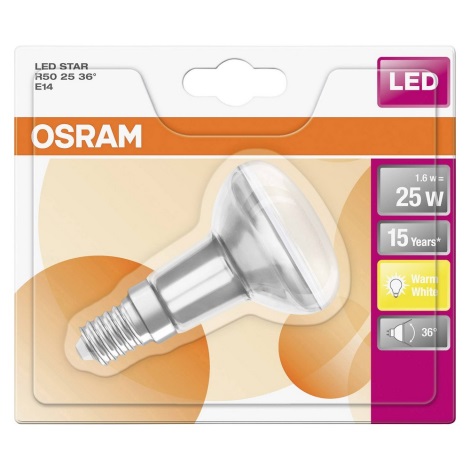 LED Крушка STAR E14/1,6W/230V 2700K - Osram