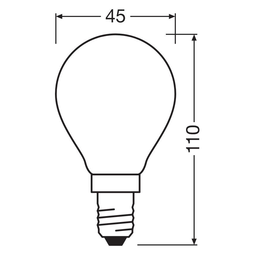 LED Крушка STAR E14/6,5W/230V 2700K - Osram