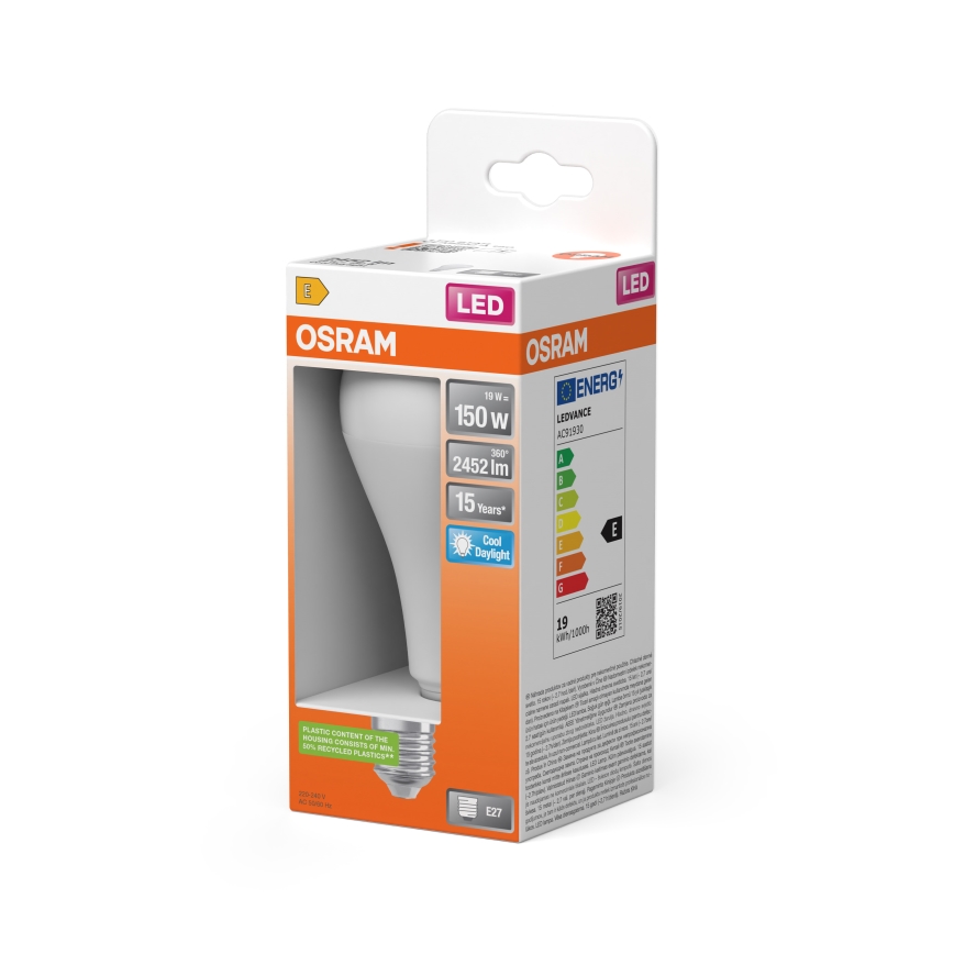 LED крушка STAR E27/19W/230V 6500K - Osram