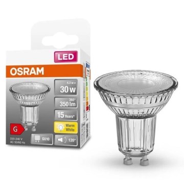 LED Крушка STAR PAR16 GU10/4,3W/230V 2700K 120° - Osram