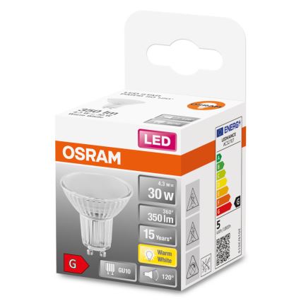 LED Крушка STAR PAR16 GU10/4,3W/230V 2700K 120° - Osram