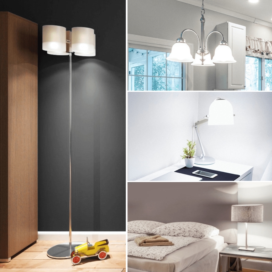 LED крушка със сензор за сумрак A60 E27/15W/230V 6500K - Aigostar