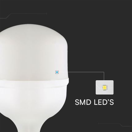 LED крушка T140 E27/50W/230V 6500K