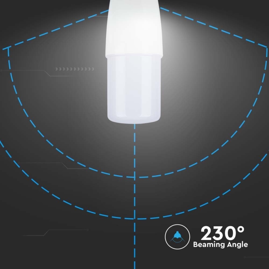 LED Крушка T37 E14/9W/230V 2700K
