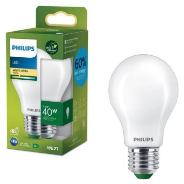 LED крушка ULTRAEFFICIENT Philips A60 E27/2,3W/230V 2700K