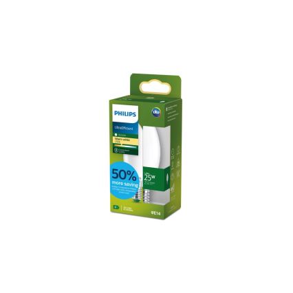 LED крушка ULTRAEFFICIENT Philips B35 E14/1,2W/230V 2700K