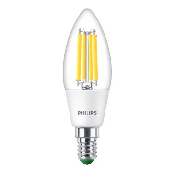 LED крушка ULTRAEFFICIENT VINTAGE Philips B35 E14/2,3W/230V 4000K