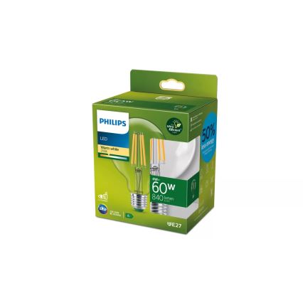 LED крушка ULTRAEFFICIENT VINTAGE Philips G95 E27/4W/230V 2700K