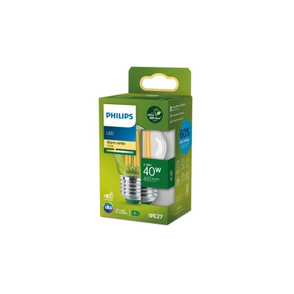 LED крушка ULTRAEFFICIENT VINTAGE Philips P45 E27/2,3W/230V 2700K