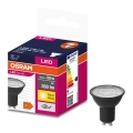 LED Крушка VALUE PAR16 GU10/4,5W/230V 2700K 36° черен - Ledvance