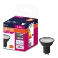 LED Крушка VALUE PAR16 GU10/4,5W/230V 4000K 36° черен - Ledvance