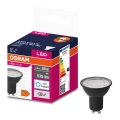 LED Крушка VALUE PAR16 GU10/6,9W/230V 4000K 36° черен - Ledvance