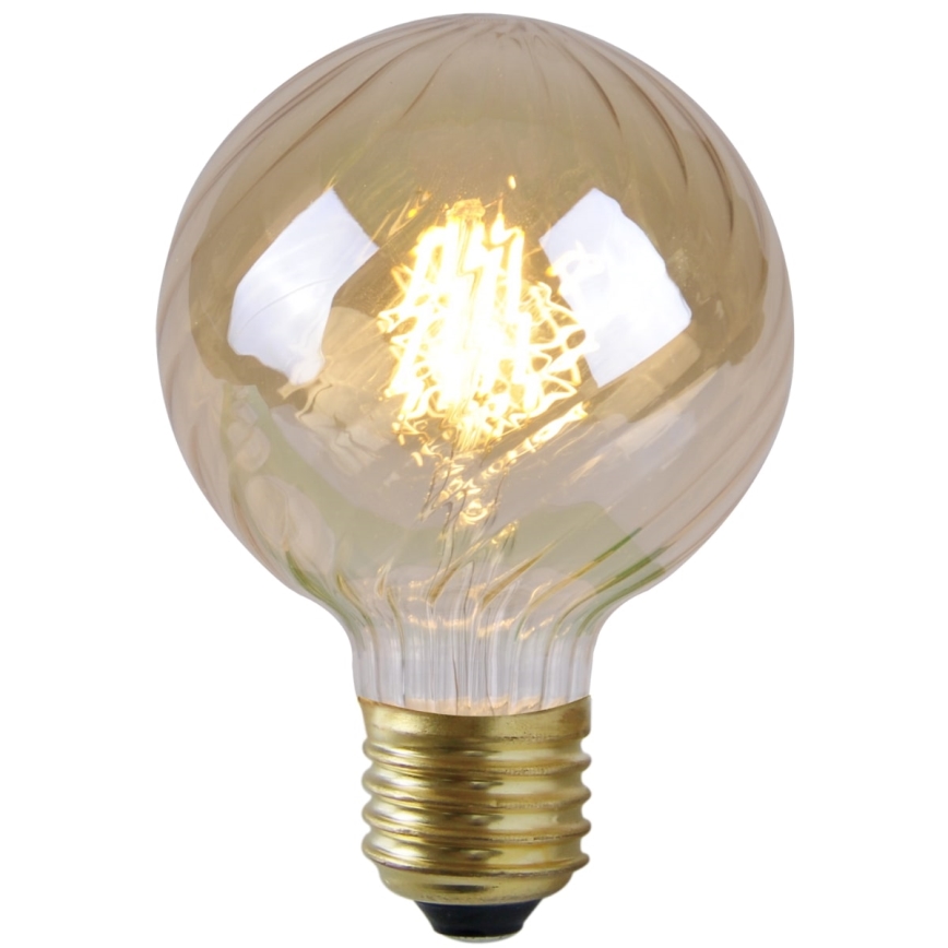 LED Крушка VINTAGE AMBER G95 E27/4W/230V 2700K